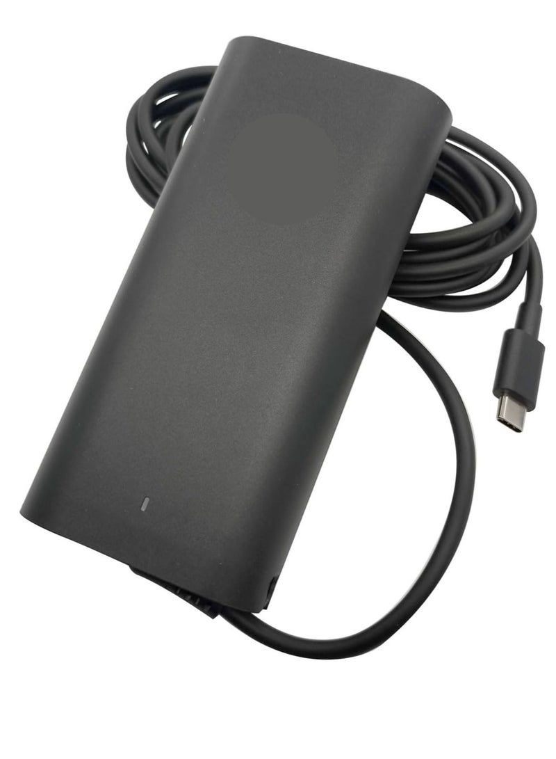 Terabyte 100W Replacement USB C Laptop Charger for Dell Computer Charger Type C Ultra Slim Adapter for Dell Precision 5680 Latitude XPS 14 Inspiron 14 16 5000 7000 0202 Power Cord - Image 1